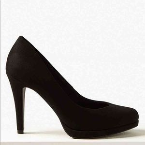 Black high heels